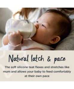 Tommee Tippee Closer To Nature 260ml Baby Bottles- Pack Of 6 -Baby Product tommee tippee bottle feeding tommee tippee closer to nature 260ml baby bottles pack of 6 50109604594005