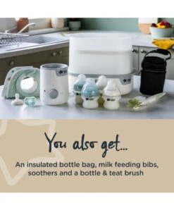 Tommee Tippee Complete Feeding Set - White -Baby Product tommee tippee bottle feeding tommee tippee closer to nature complete feeding kit white 33815731470496