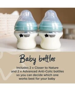 Tommee Tippee Complete Feeding Set - White -Baby Product tommee tippee bottle feeding tommee tippee closer to nature complete feeding kit white 33815731503264