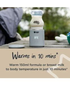 Tommee Tippee LetsGo Bottle Warmer - White -Baby Product tommee tippee bottle feeding tommee tippee letsgo bottle warmer white 33829809094816