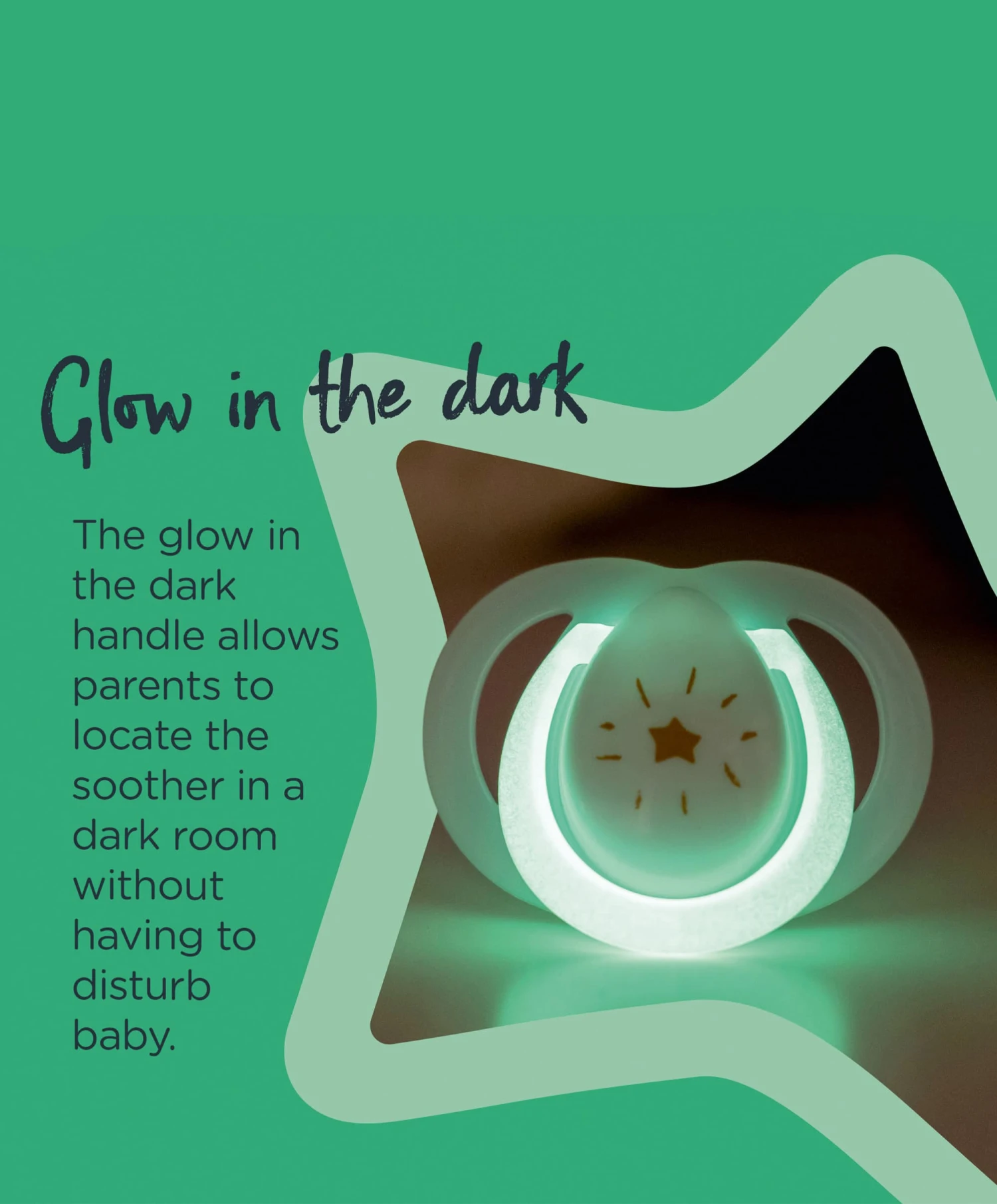 Tommee Tippee Night Time Soothers- Pack Of 6 Dummies 5 Tommee Tippee Night Time Soothers- Pack Of 6 Dummies - Image 3