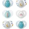Tommee Tippee Night Time Soothers- Pack Of 6 Dummies