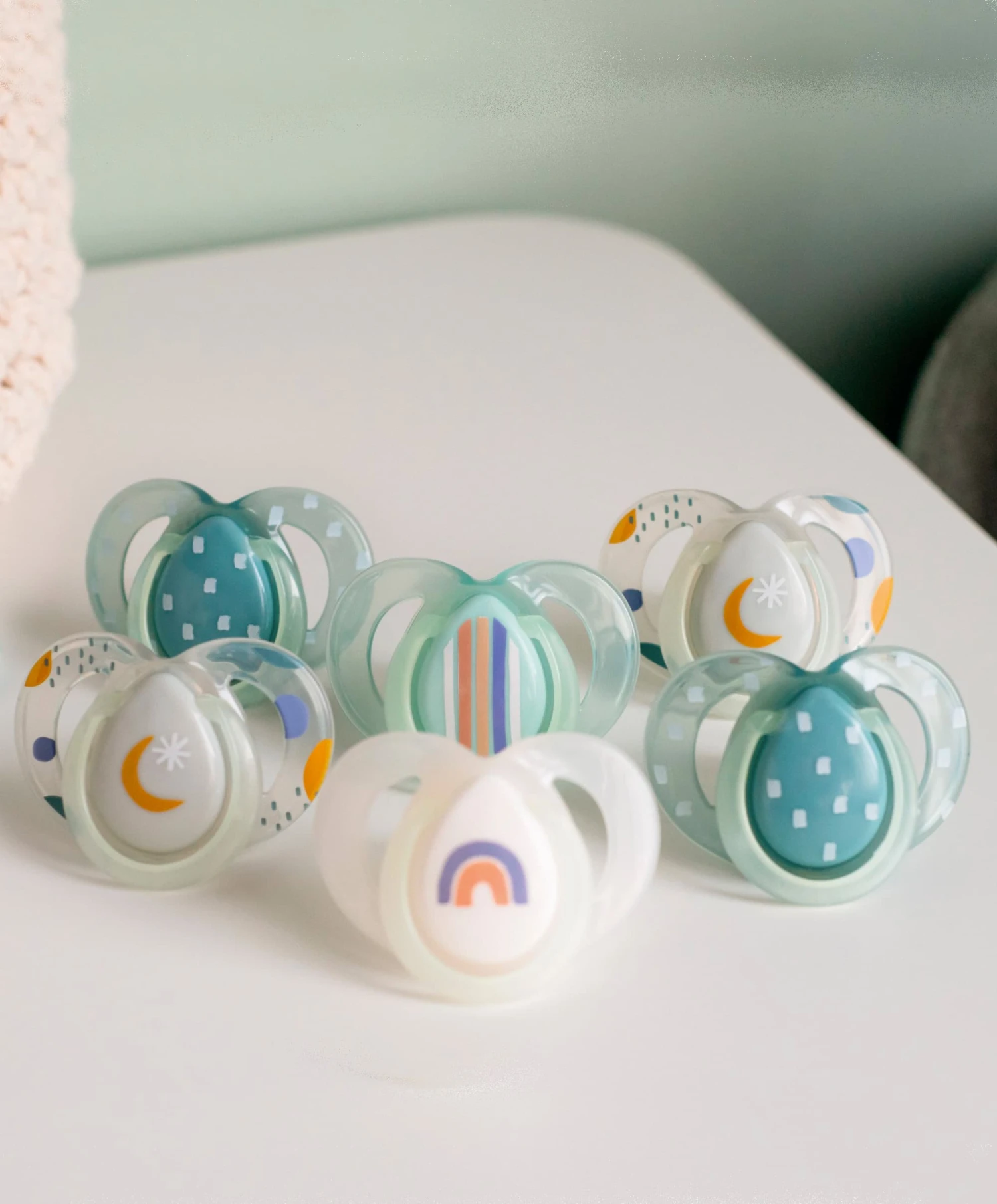 Tommee Tippee Night Time Soothers- Pack Of 6 Dummies 10 Tommee Tippee Night Time Soothers- Pack Of 6 Dummies - Image 8