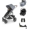 Uppababy IRL Cruz V2 Gregory & Pebble 360 4pc Bundle -Baby Product uppababy buggies irl cruz v2 gregory pebble 360 4pc bundle 33342491263136