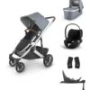 IRL Uppababy Cruz V2 Pushchair Bundle With Cybex Cloud T Car Seat And Base In Gregory 2 IRL Uppababy Cruz V2 Pushchair Bundle With Cybex Cloud T Car Seat And Base In Gregory -Baby Product uppababy pushchairs irl uppababy cruz v2 pushchair bundle with cybex cloud t car seat and base in gregory 49714480578901