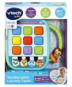 Vtech Squishy Lights Learning Tablet -Baby Product vtech activity toys v tech squishy lights learning tablet 50981593743701