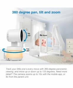 VTech RM7767HD Smart 7-inch Video Baby Monitor -Baby Product vtech baby monitors vtech rm7767hd smart 7 video baby monitor 31594806214816