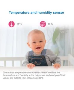 VTech RM7767HD Smart 7-inch Video Baby Monitor -Baby Product vtech baby monitors vtech rm7767hd smart 7 video baby monitor 31594806247584