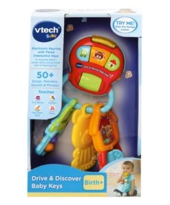 Vtech Drive & Discover Baby Keys Toy -Baby Product vtech v tech drive discover baby keys toy 50971597996373