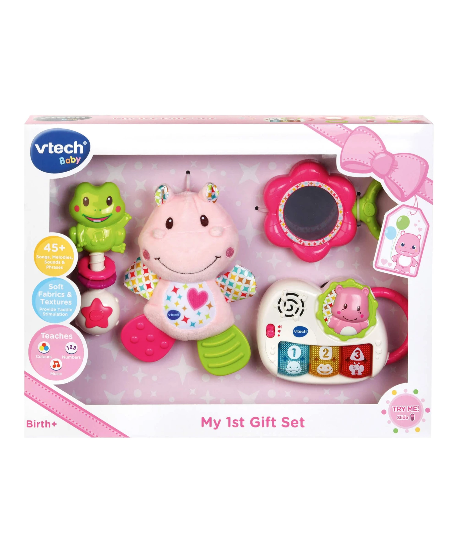 Vtech My 1st Gift Set - Pink 5 Vtech My 1st Gift Set - Pink - Image 3